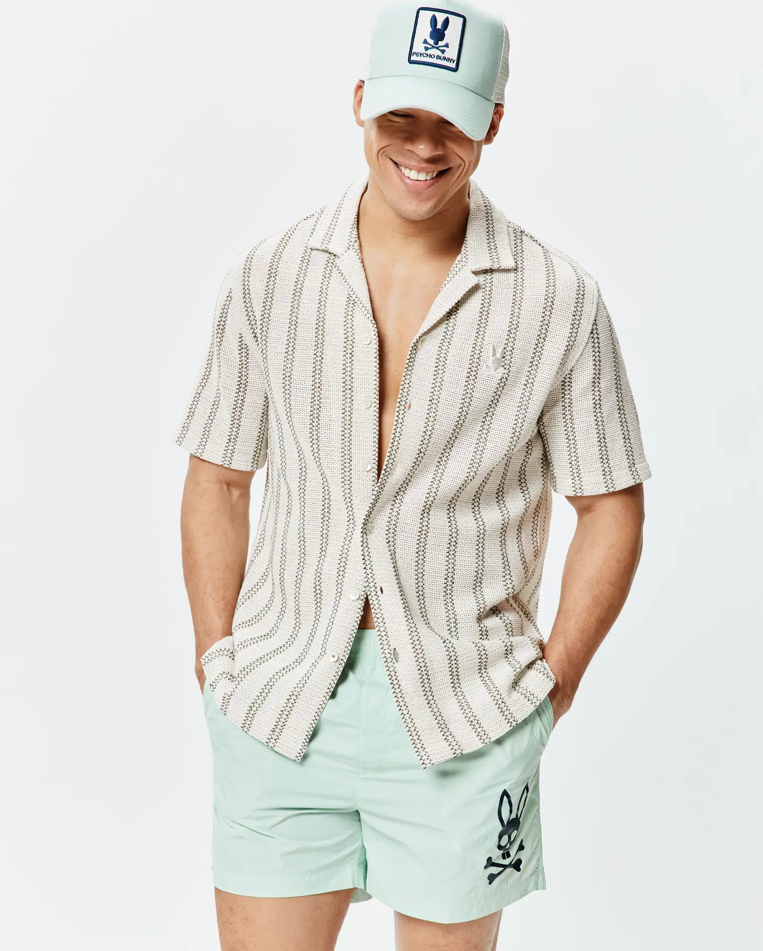 MENS TATUM CROCHET SHIRT - MT0300219