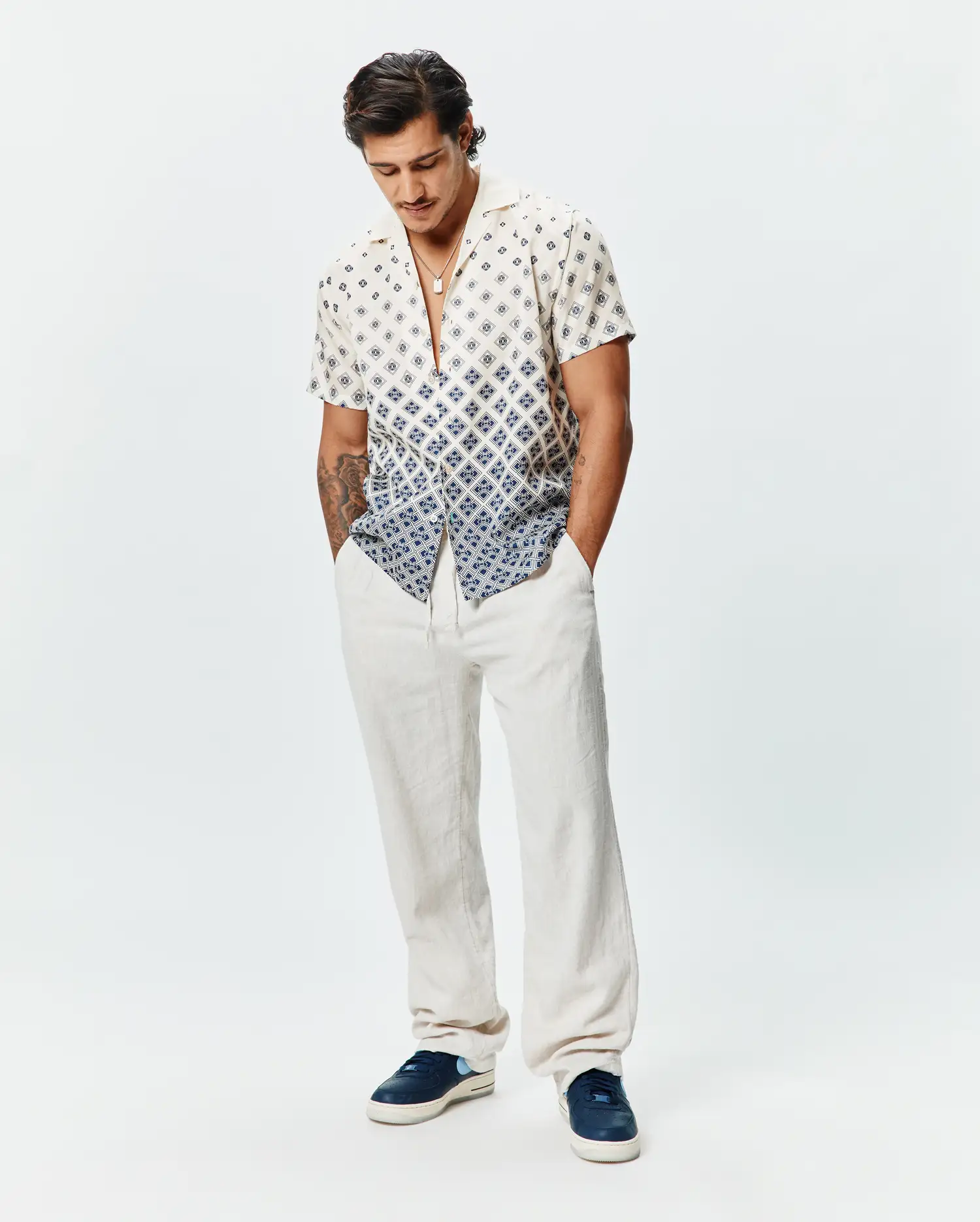 MENS TOBIAS TENCEL SHIRT - MT0300126 - Image 4