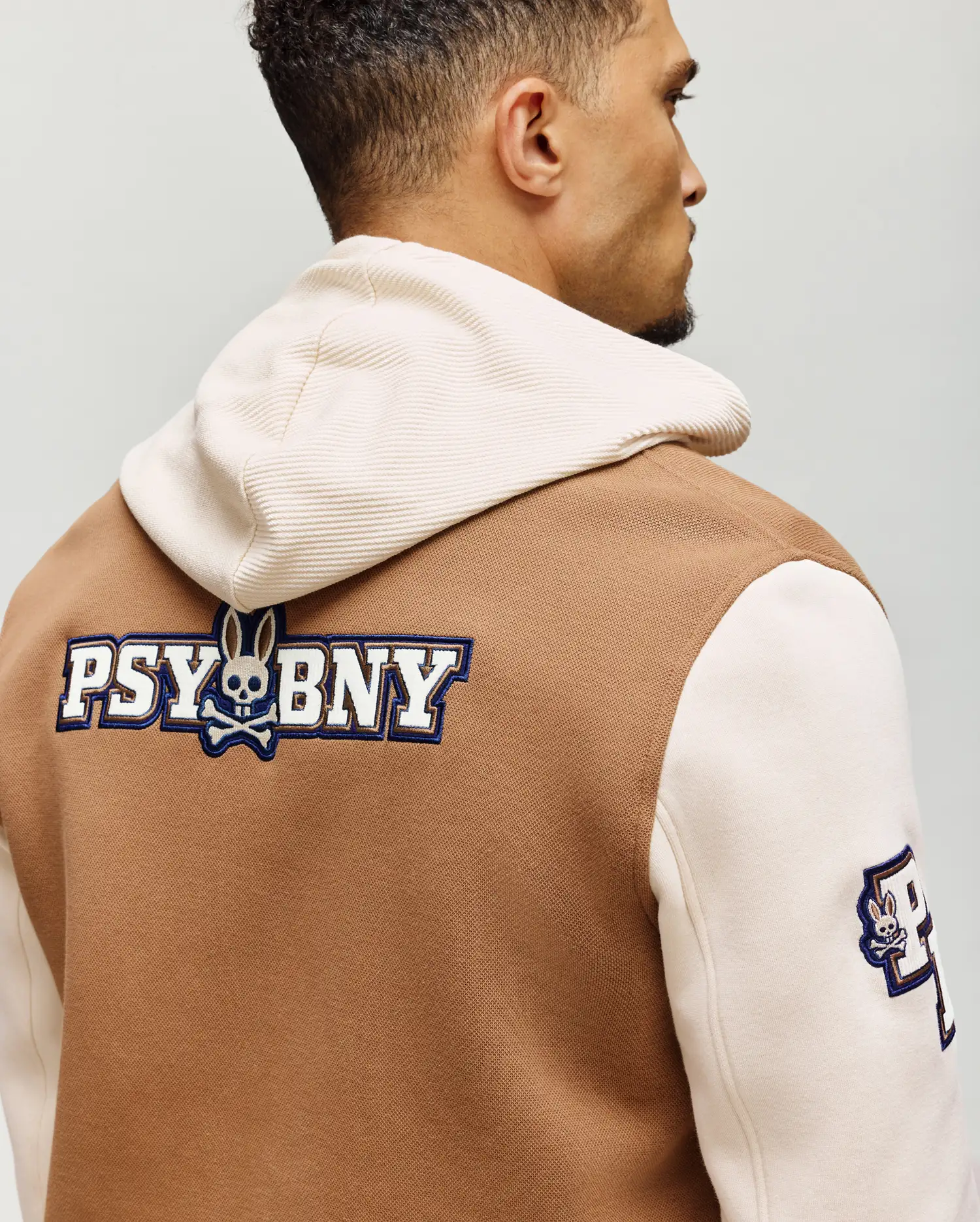 MENS WADE KNIT VARSITY BOMBER - MO1100020 - Image 3
