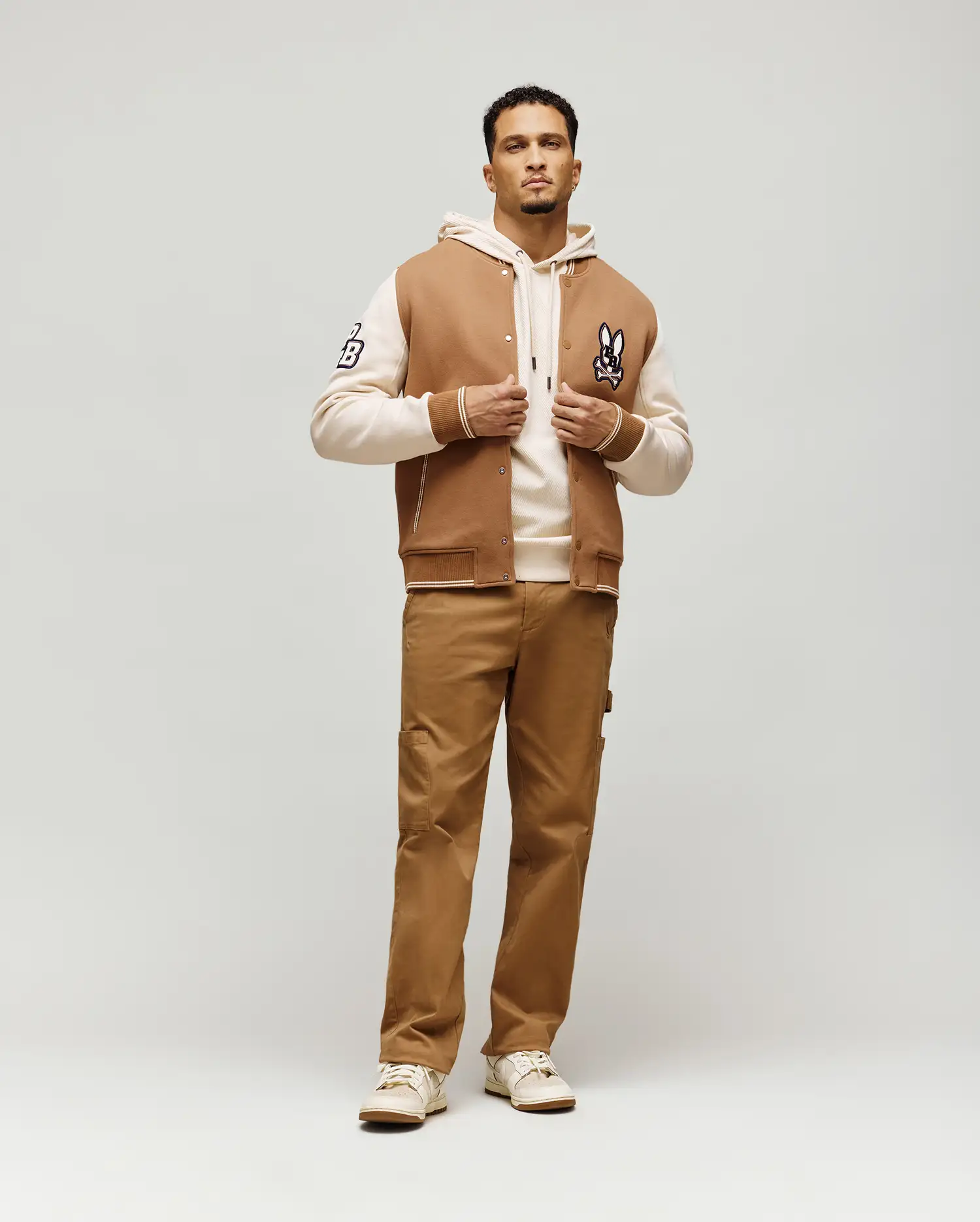 MENS WADE KNIT VARSITY BOMBER - MO1100020 - Image 5