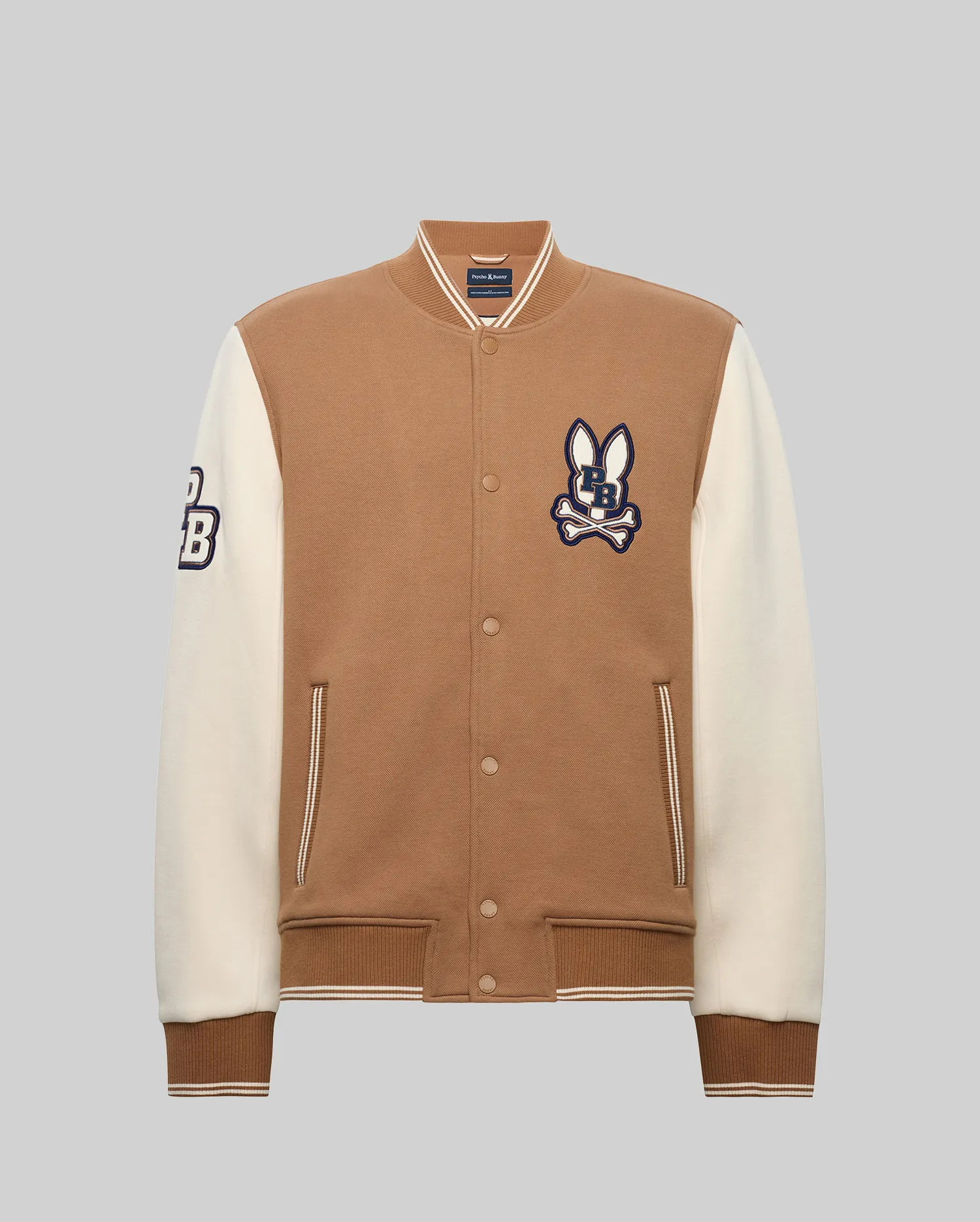 MENS WADE KNIT VARSITY BOMBER - MO1100020 - Image 7