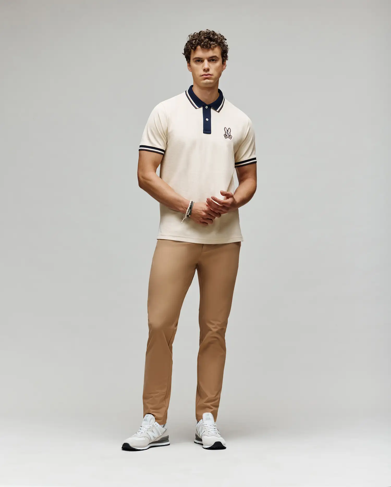 MENS WADE PIQUE POLO SHIRT - MT0100044 - Image 3