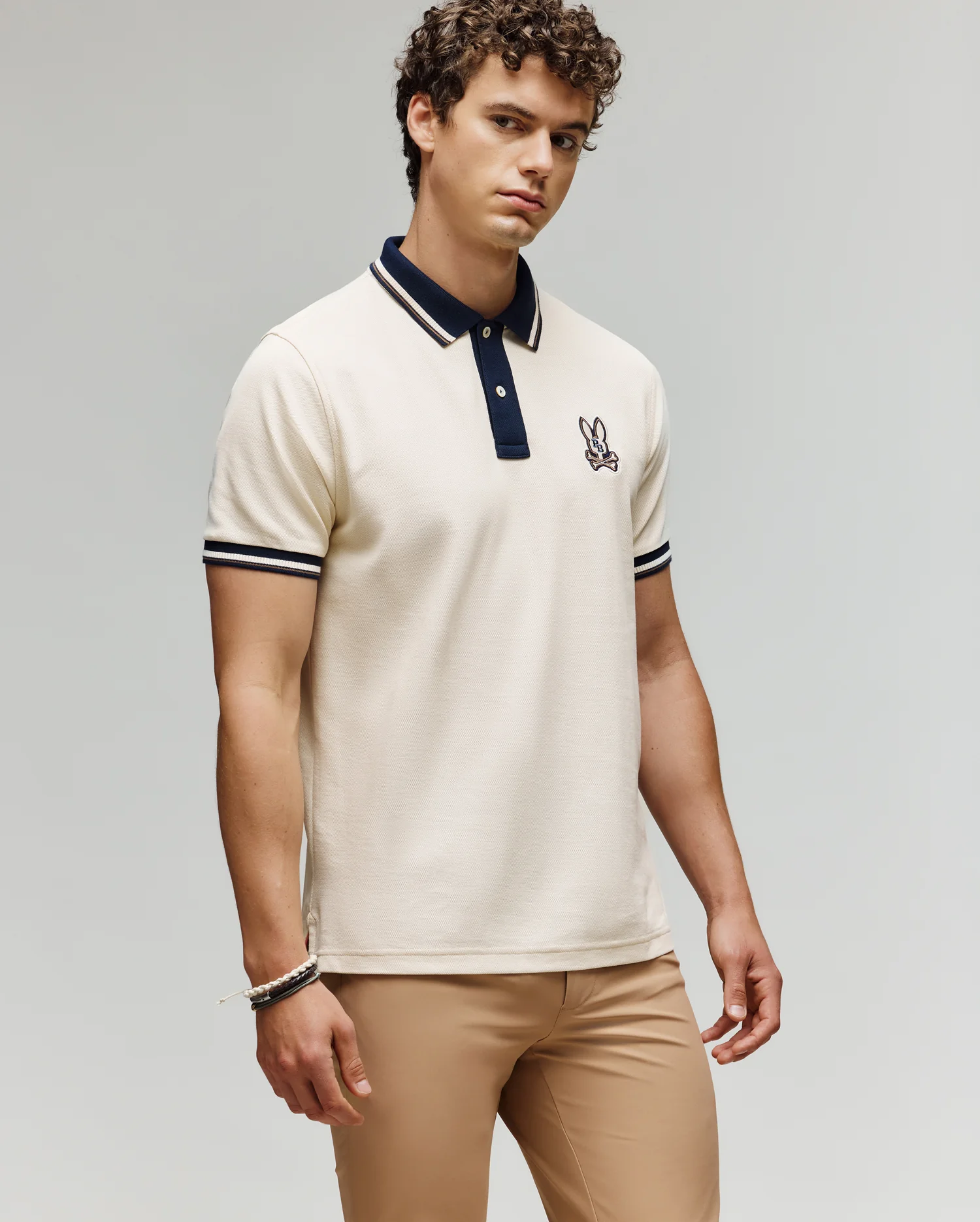 MENS WADE PIQUE POLO SHIRT - MT0100044 - Image 5