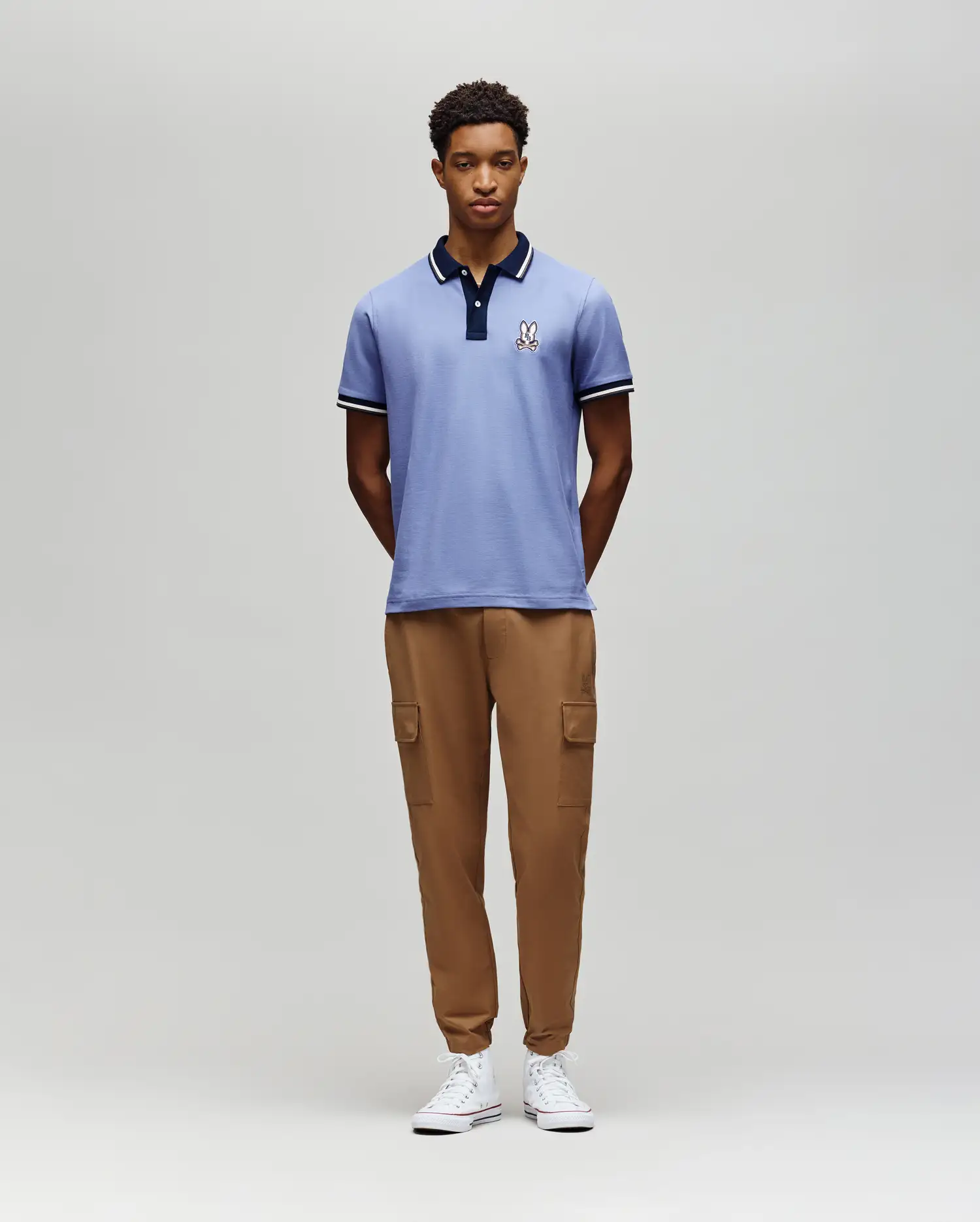 MENS WADE PIQUE POLO SHIRT - MT0100044 - Image 4