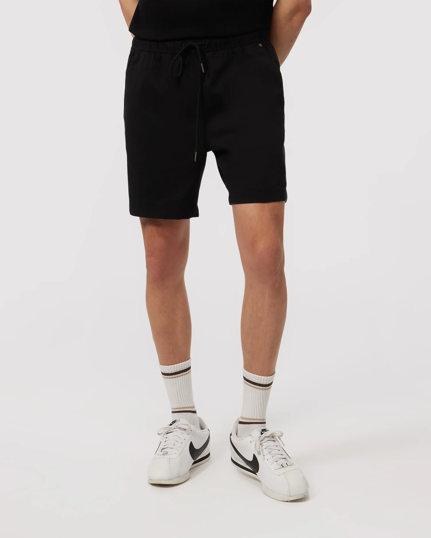 MENS WILLIS STRETCH TENCEL SHORT 7" - B6R239Y1WB