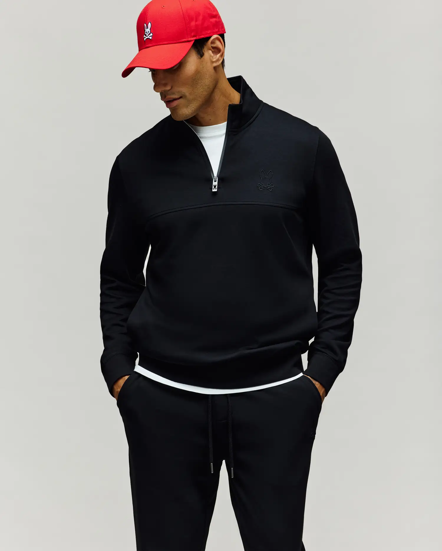 MENS ZEKE 1/4 MOCK ZIP PULLOVER - MT0500109 - Image 3