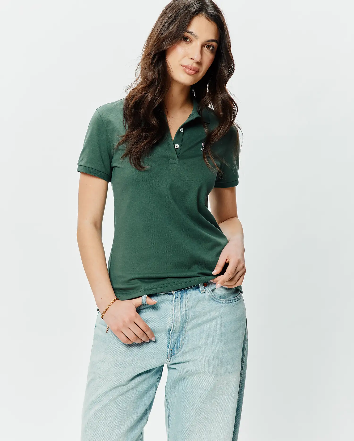 WOMENS PIQUE POLO - WT0100003