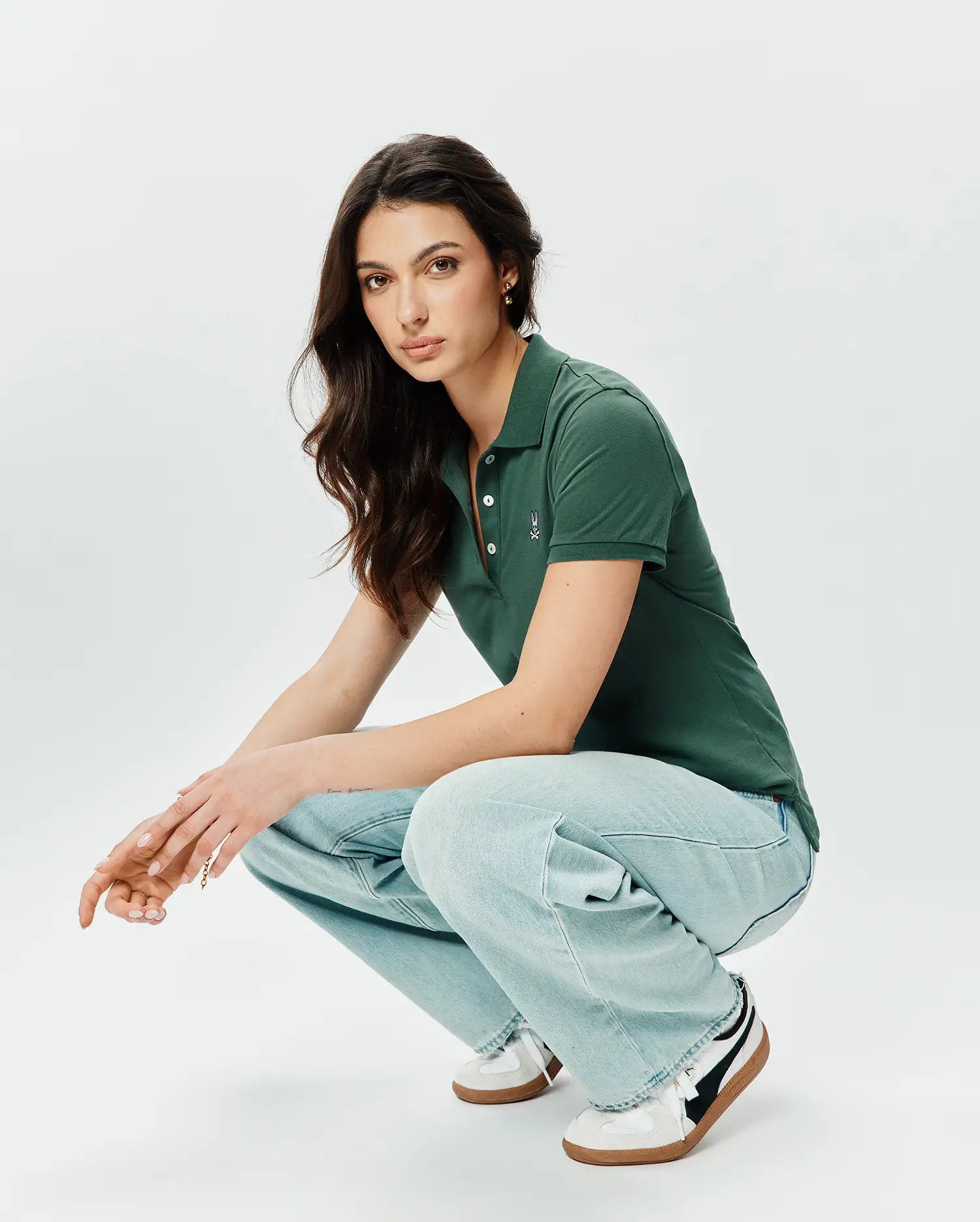 WOMENS PIQUE POLO - WT0100003 - Image 2