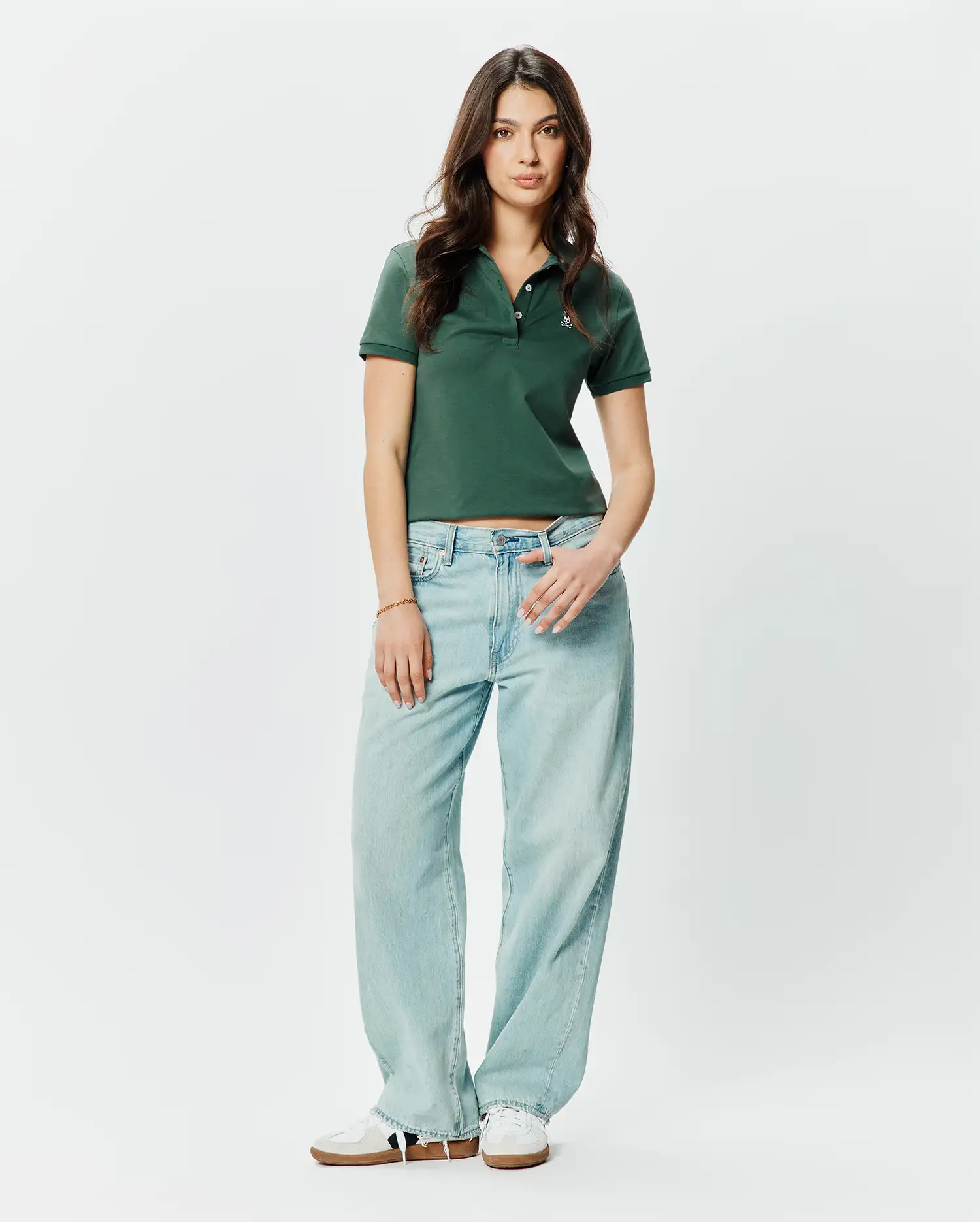 WOMENS PIQUE POLO - WT0100003 - Image 3