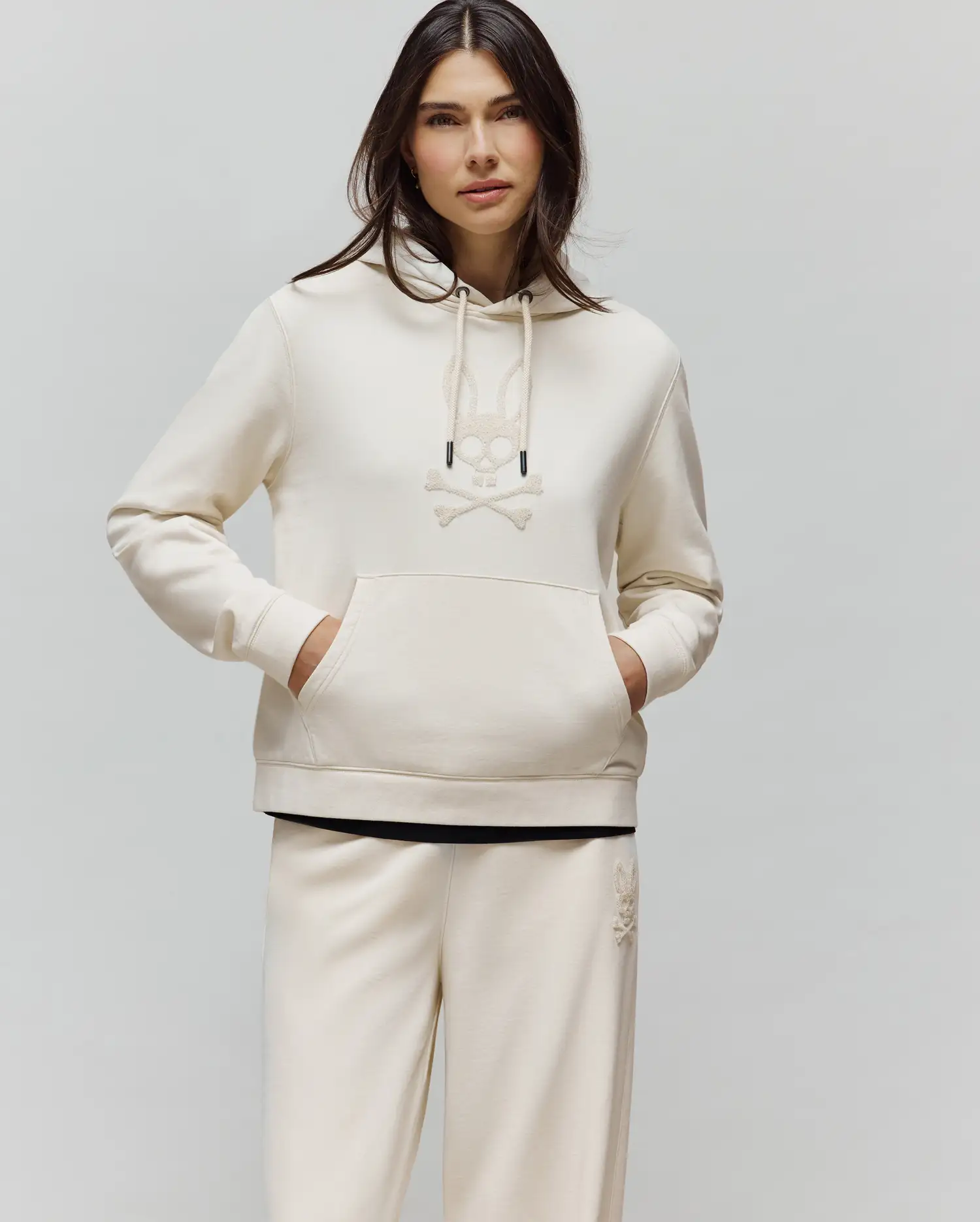 WOMENS ROUX SEQUIN FRENCH TERRY HOODIE - WT0500005 - Image 3